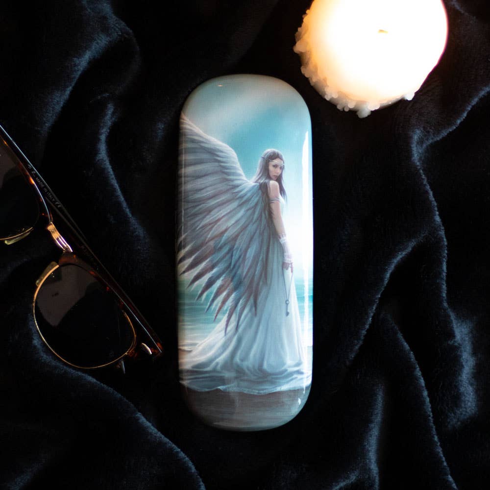 Spirit Guide Angel Glasses Case by Anne Stokes