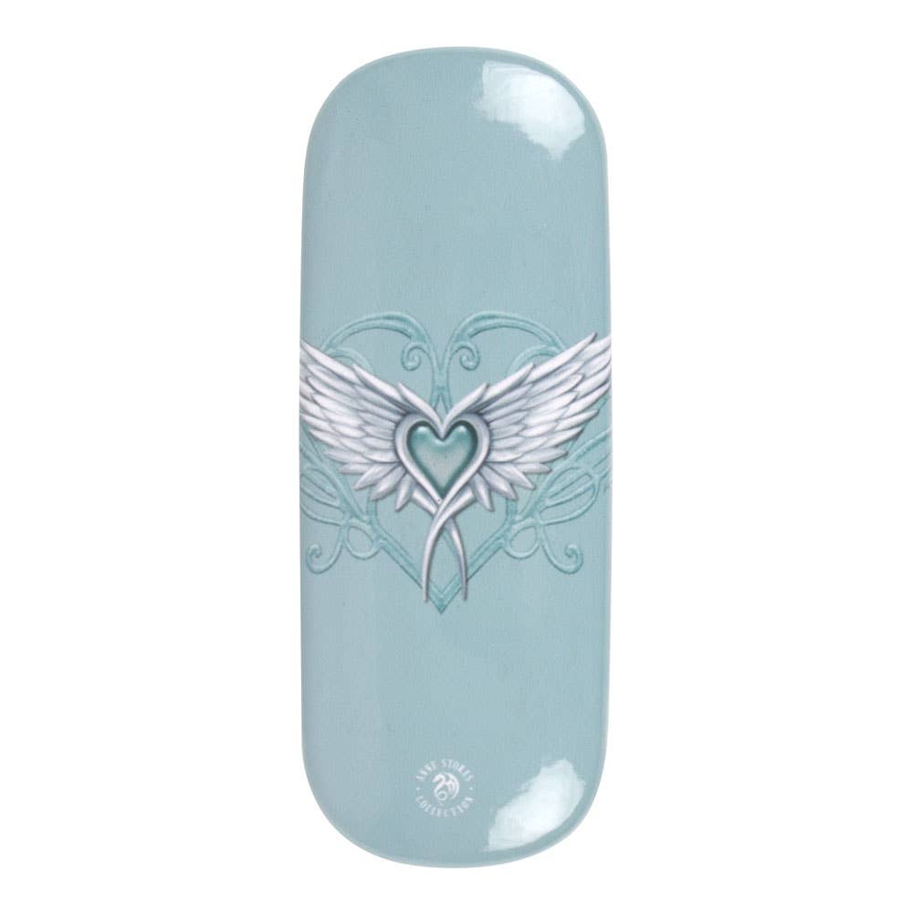 Spirit Guide Angel Glasses Case by Anne Stokes