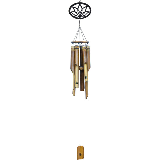 Bamboo Windchime Lotus