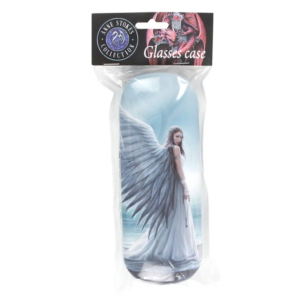 Spirit Guide Angel Glasses Case by Anne Stokes