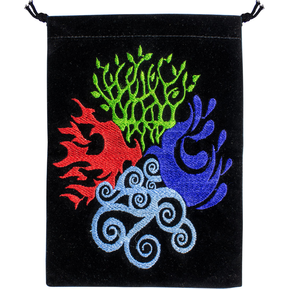 Four Elements Velvet Bag