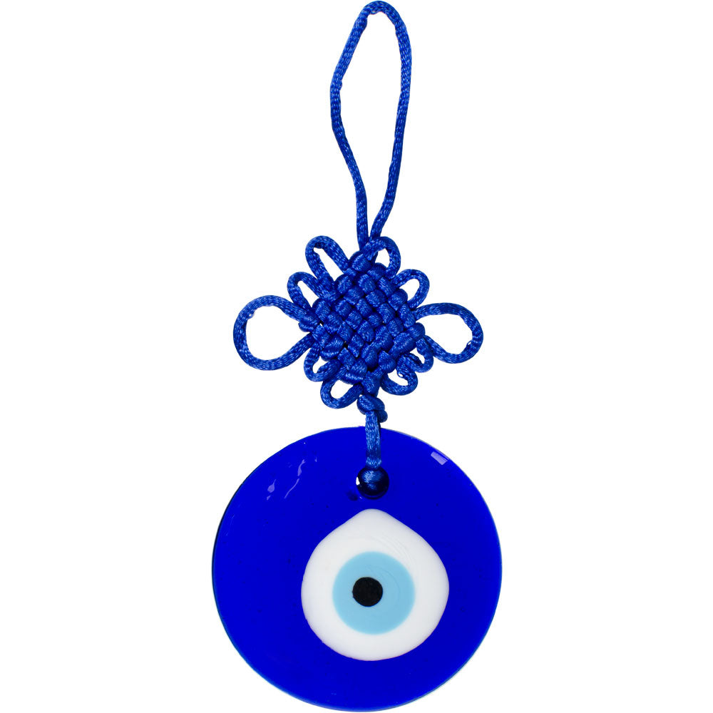 Glass Evil Eye Talisman Blue