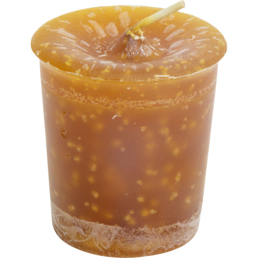 Votive Candle Brazillian Amber Reiki Charged