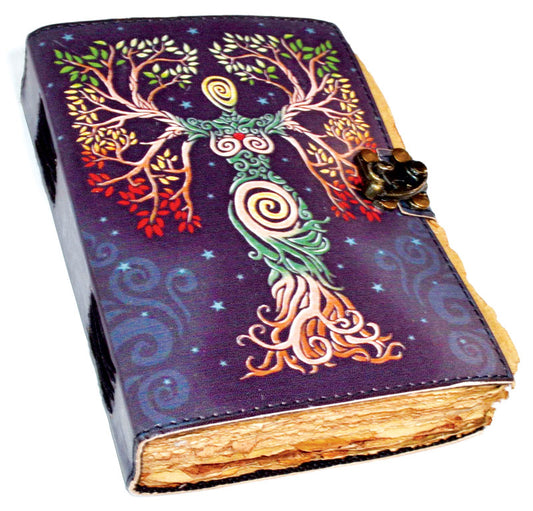 Goddess Leather Journal with Latch