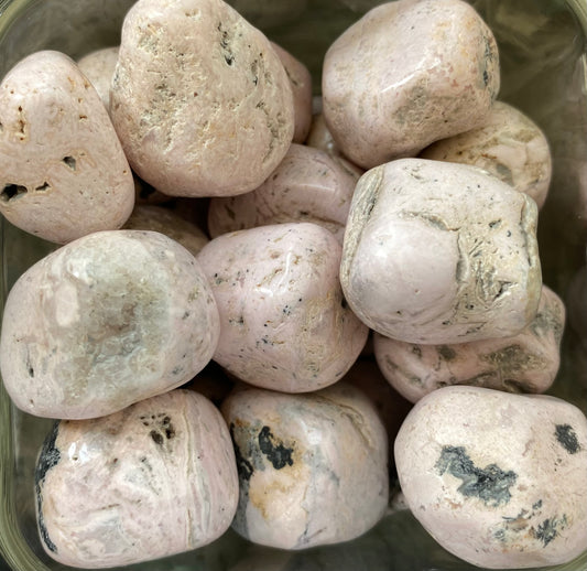 Rhodochrosite tumbled stones