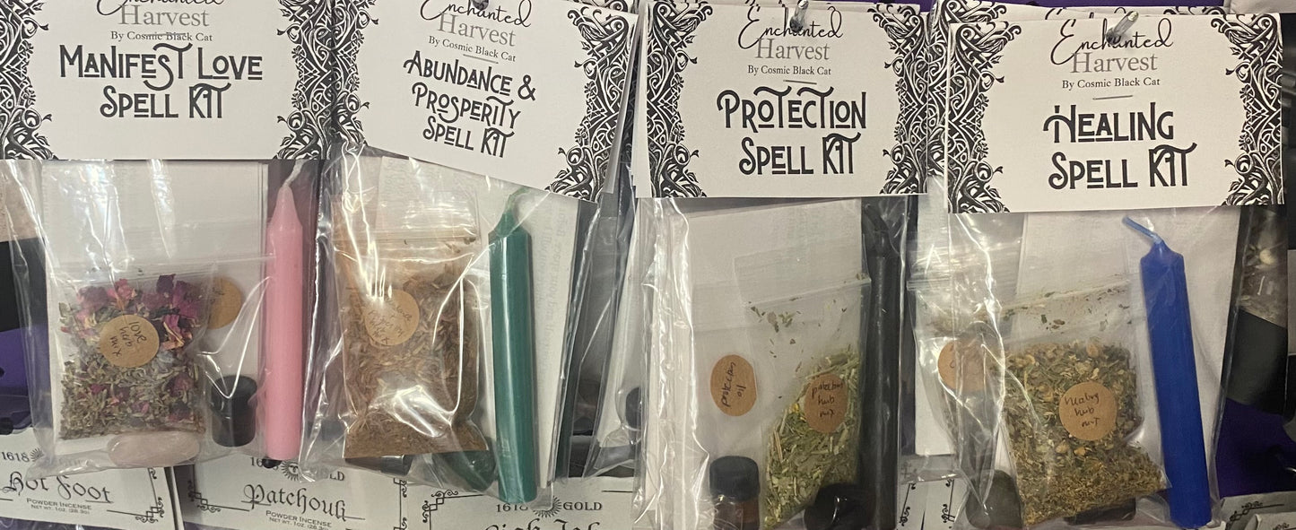 Spell Kits by Cosmic Black Cat