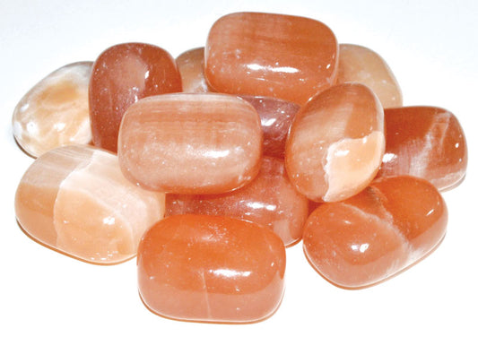 Calcite, Honey tumbled stone