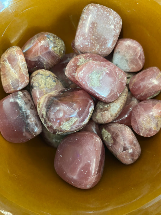 Rhodochrosite high quality tumbled stones