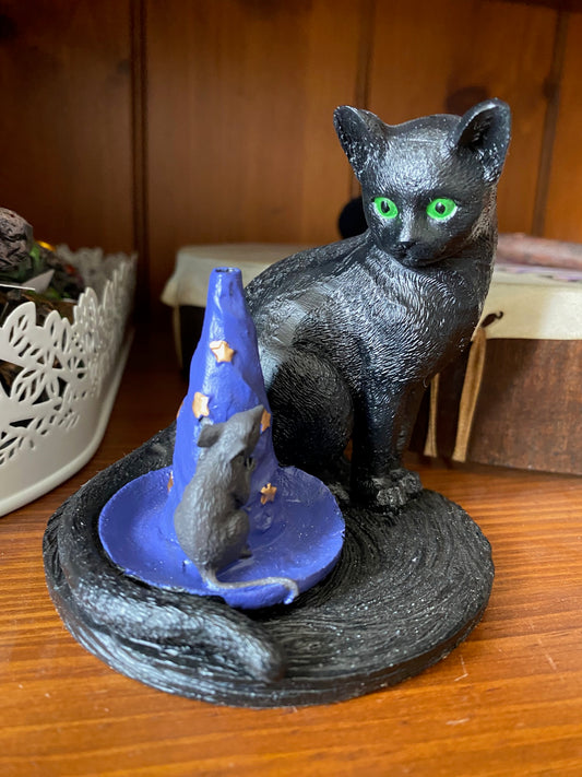 Cat & Mouse Stick Incense Burner