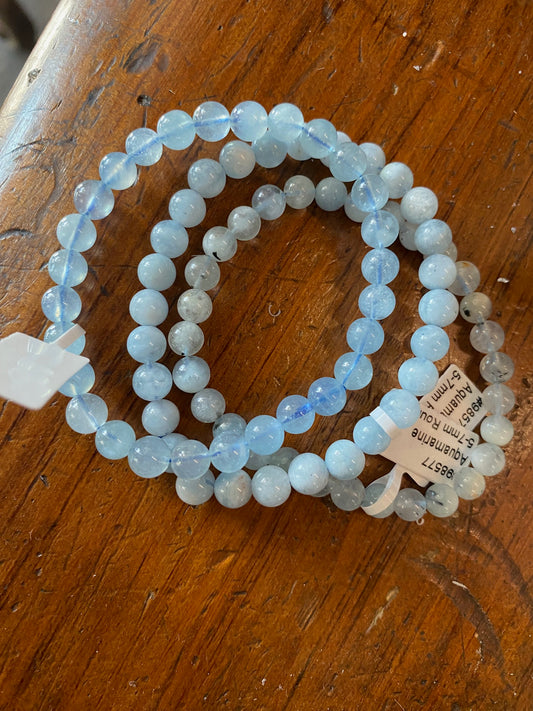 Aquamarine bracelet