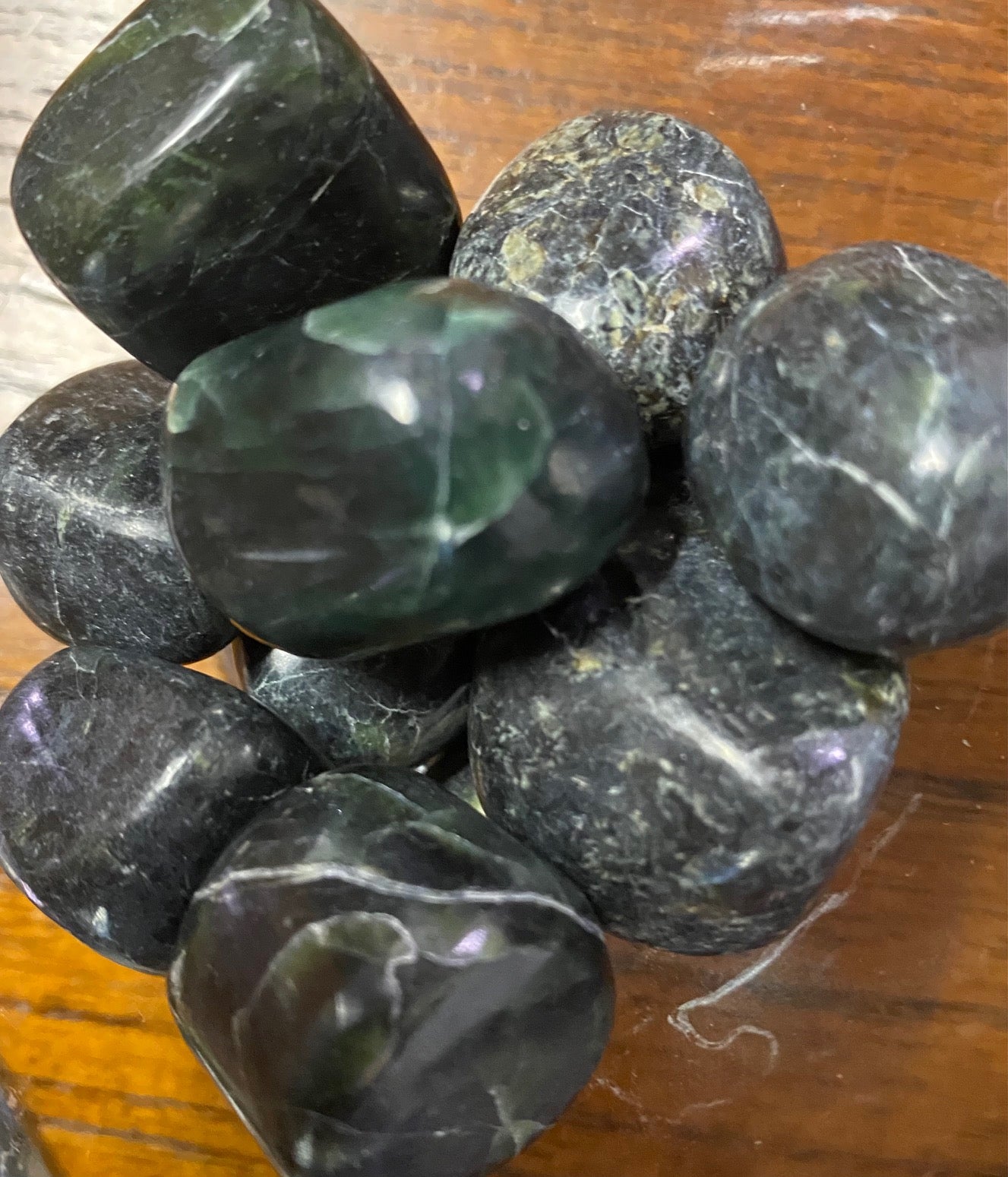 Kyanite Green tumbled stone