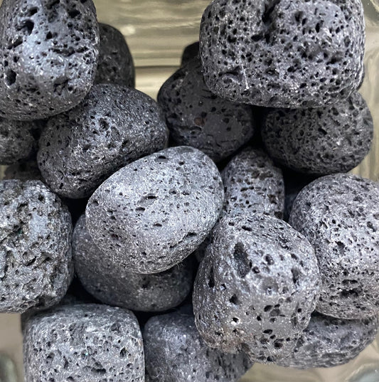 1 lb Lava tumbled stones