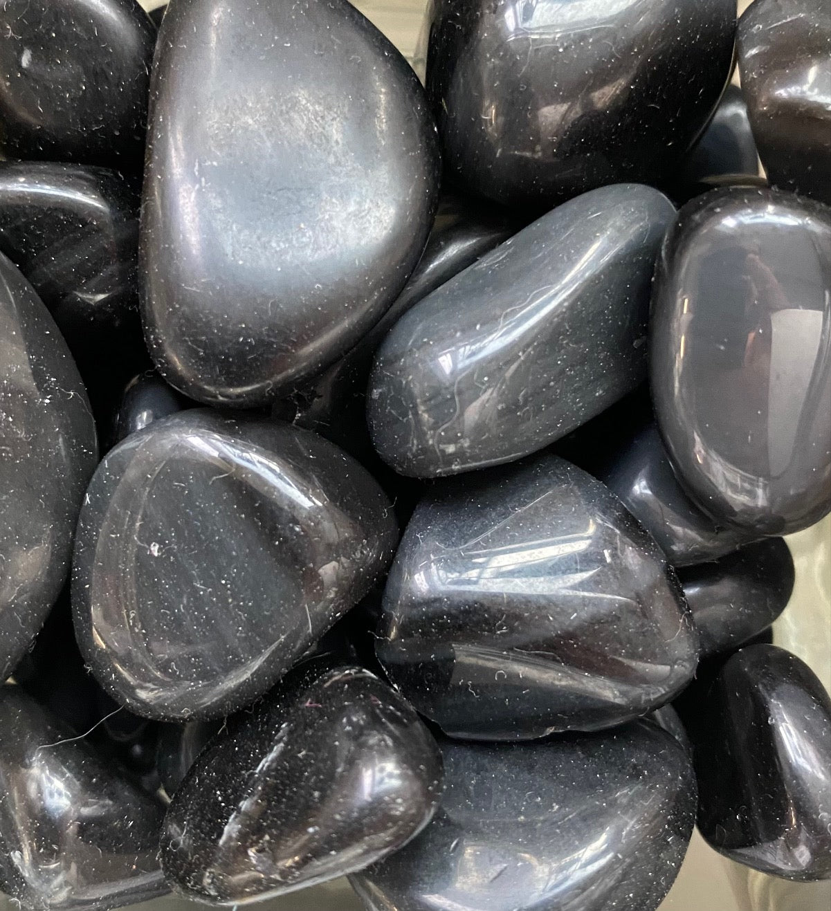 Obsidian, Rainbow tumbled stone