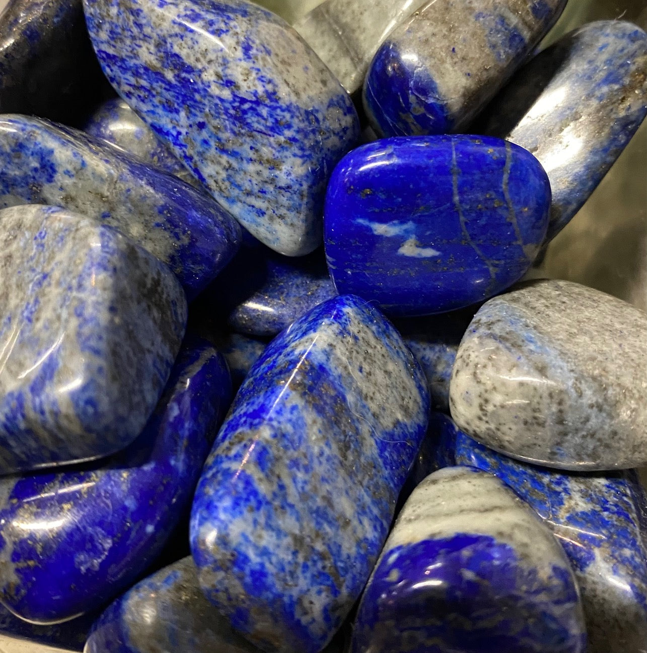 Lapis Lazuli tumbled stone