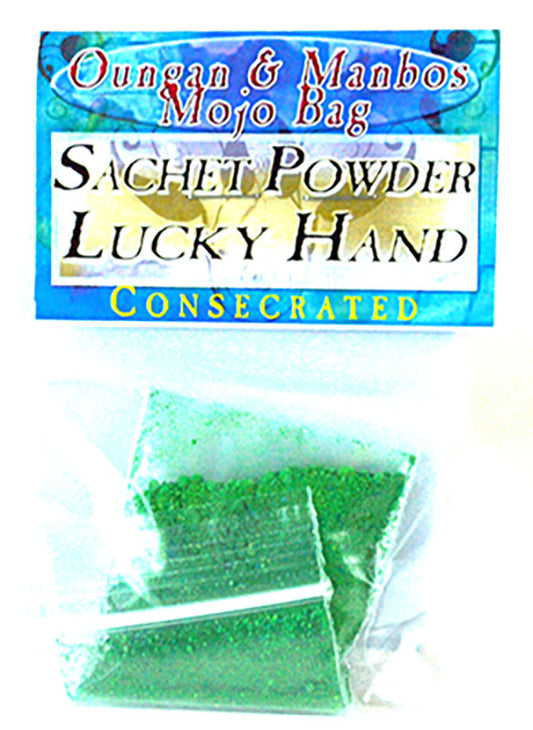 Lucky Hand Sachet Powder .5oz Consecrated