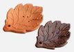 Leaf Shaped Handmade Clay Incense Burner