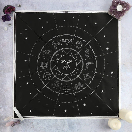 70x70cm Zodiac Star Sign Altar Cloth