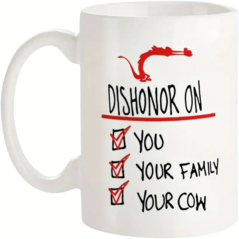 Dishonor Coffee Mug