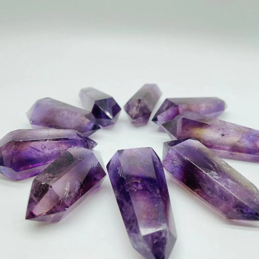 Amethyst Double Point Tower