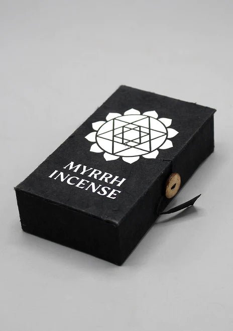 Myrrh Tibetan Incense in Lokta Box