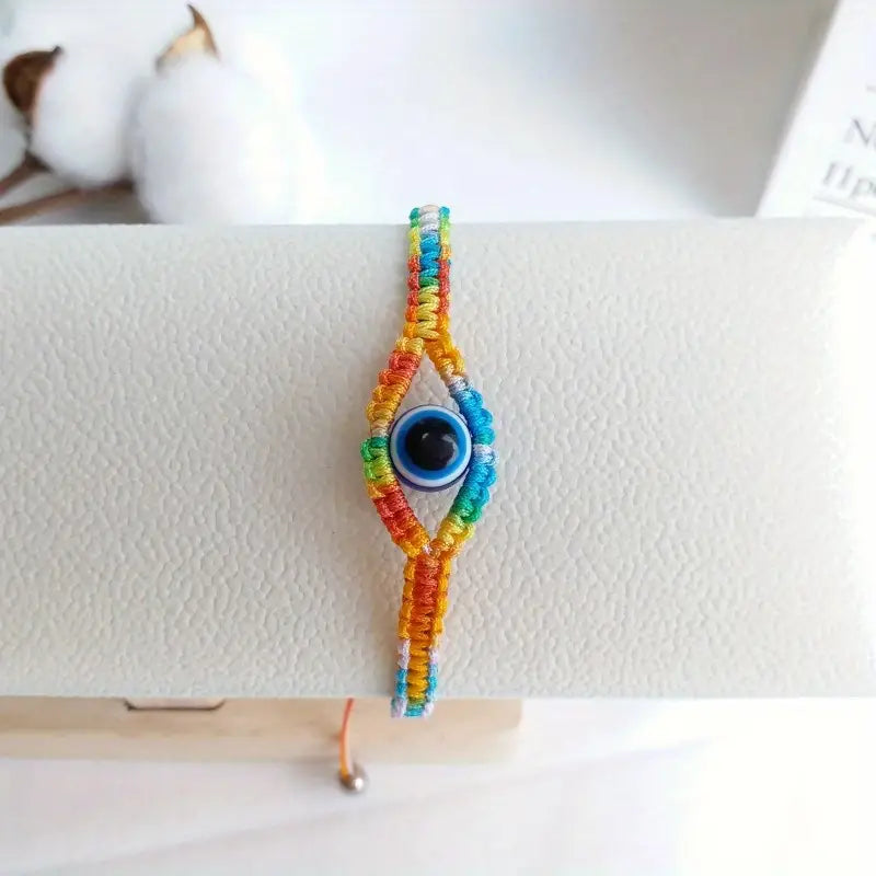 Evil Eye Woven Bracelet