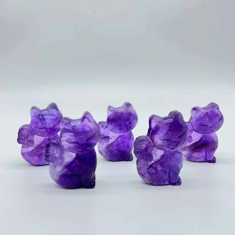 High Quality Amethyst Stone Carving