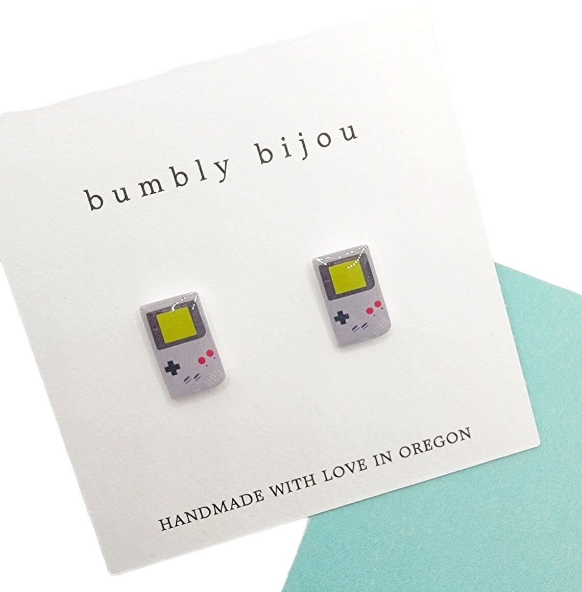 90's Retro Handheld Game Earrings