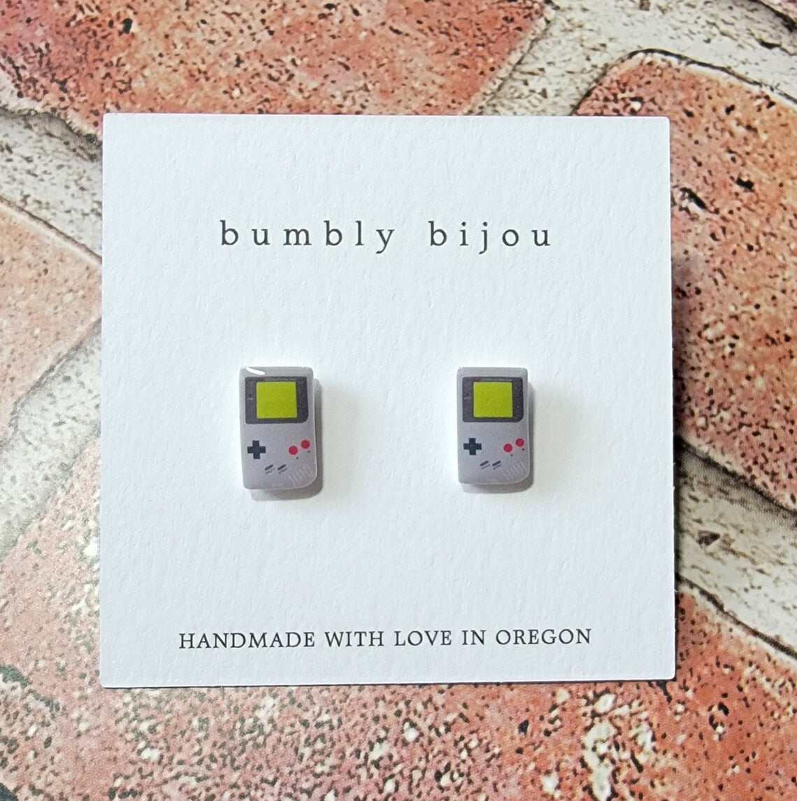 90's Retro Handheld Game Earrings