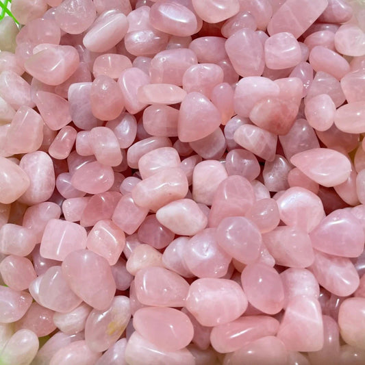 High Quality Rose Quartz Tumbled Stone