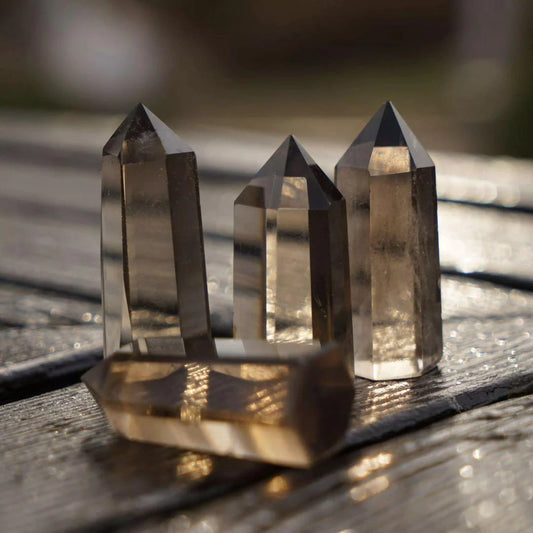 Smoky Quartz Mini Towers