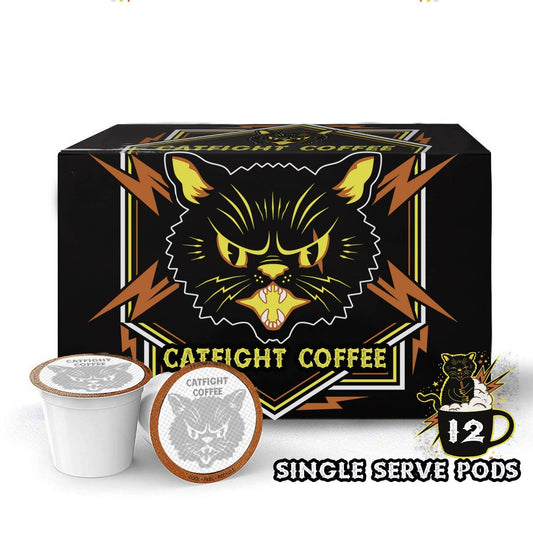 Cat Fight Coffee Variety K-Cup Pods (Top 4 blends)